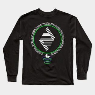 Arcade Fire - Rabbit Hole Logo Long Sleeve T-Shirt